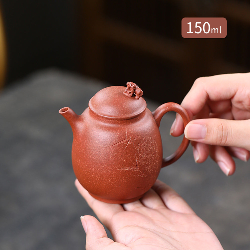 ホビー・楽器・アート時代 打出 宣徳銅製 茶壺 茶道具 約16.2cm