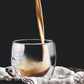 【1点のみ】 IwaiLoft ダブルウォールグラス 80ml グラス ガラス コップ 小サイズ かわいい デザートカップ ティーグラス 冷茶グラス 結露しにくい 二重グラス ティーコップ ガラス食器 来客用 誕生日 母の日プレゼント お祝い