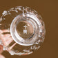 IwaiLoft  Glass Art 美しい ティーグラス 冷茶グラス 湯呑み おしゃれ 50ml グラス 耐熱ガラス 小 小鉢 ガラス 小さめ デザート・アミューズカップ 盃 酒杯 足つき ミニボール 豆鉢 デザート鉢 ワイングラス シャンパングラス ティーカップ ティーコップ カクテルグラス