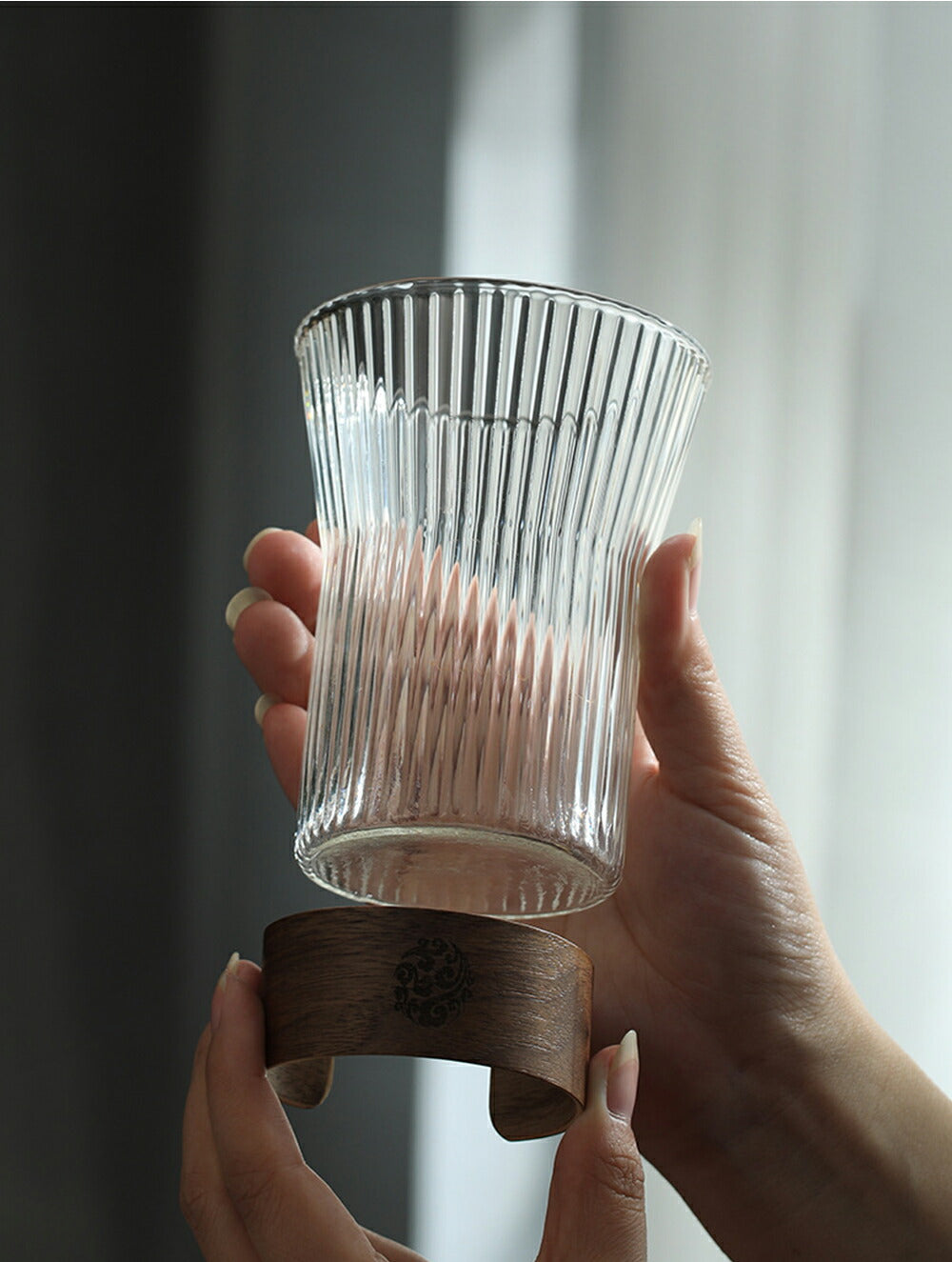 IwaiLoft Heat Resistant Glass Glass Cup Glass Tumbler Beer Glass Glass 310mL-4 Piece Set