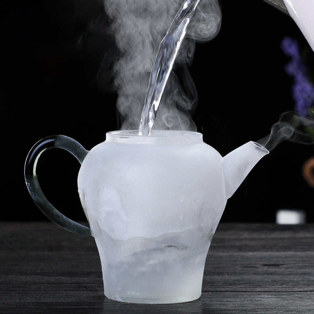 IwaiLoft 「雲渓」330ml 耐熱ガラス ティーポット 茶こし付き ガラス製