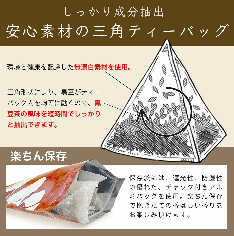 黒豆茶 国産 大容量 6g ノンカフェイン 黒豆茶 ティーバッグ ティーパック 黒豆 クロマメ 黒大豆 黒大豆茶 クロマメ茶 くろまめ茶 kuromame お茶 豆茶 国産 縁起物 ふくちゃ がぶ飲み 人気 ふくちゃ