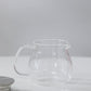 Popular item for repeated purchases IwaiLoft One-touch teapot Heat-resistant glass Glass pot Glass teapot Tea pot Easy-to-handle teapot for 2 to 3 people Milk pitcher Convenient as a jug Direct-fireable Free shipping Dishwasher safe (450mL-700mL)