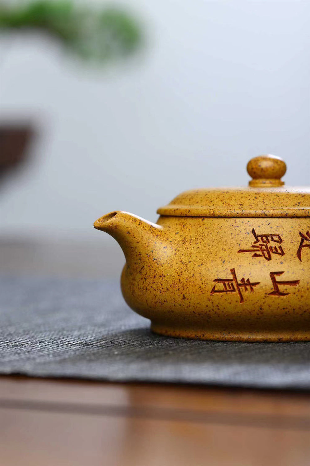 紫砂茶壷 中国宜興製 段泥 カボチャのポット-