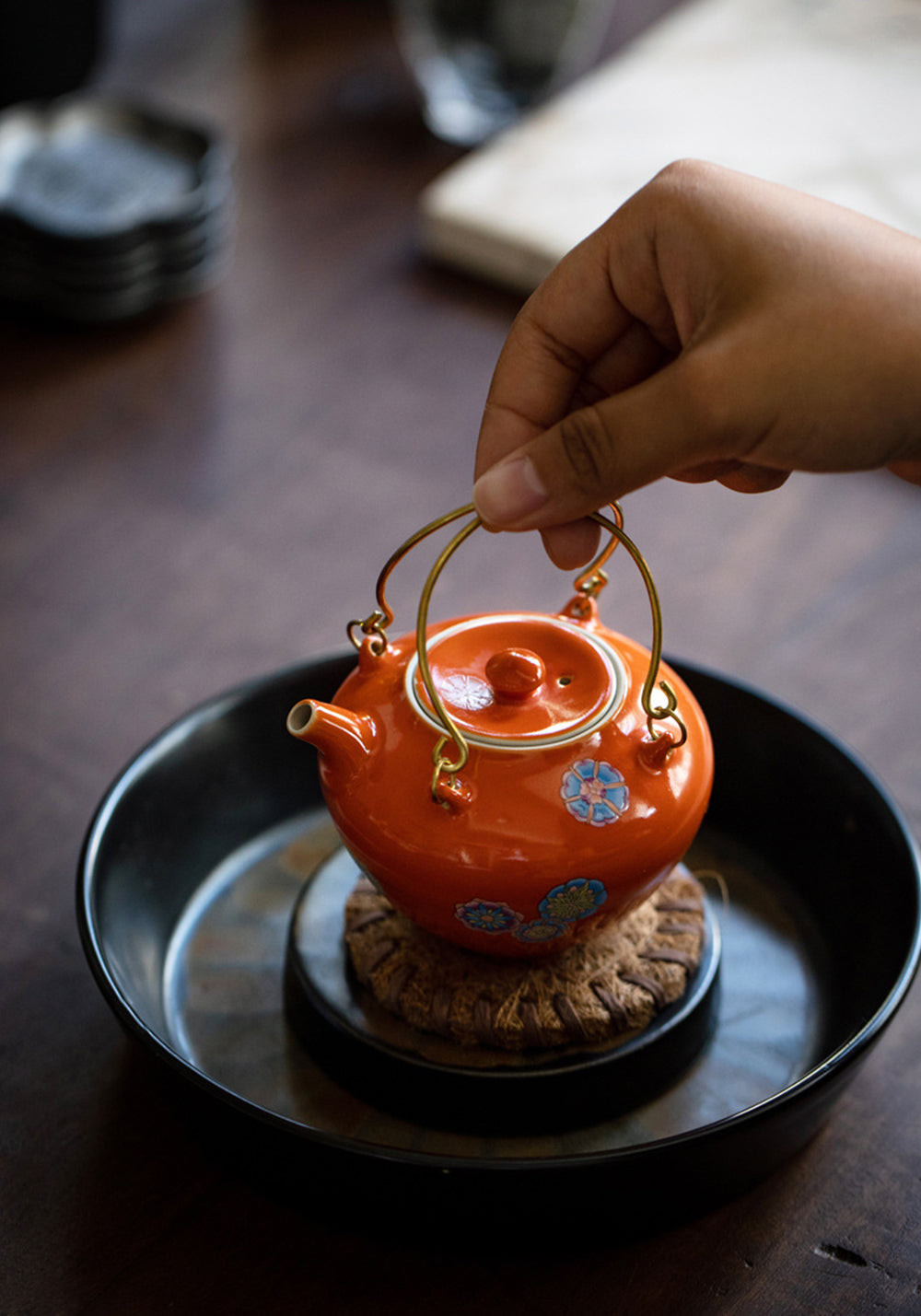 IwaiLoft 小さいなティーポット 急須 手作り お茶ポット 中国茶 台湾茶