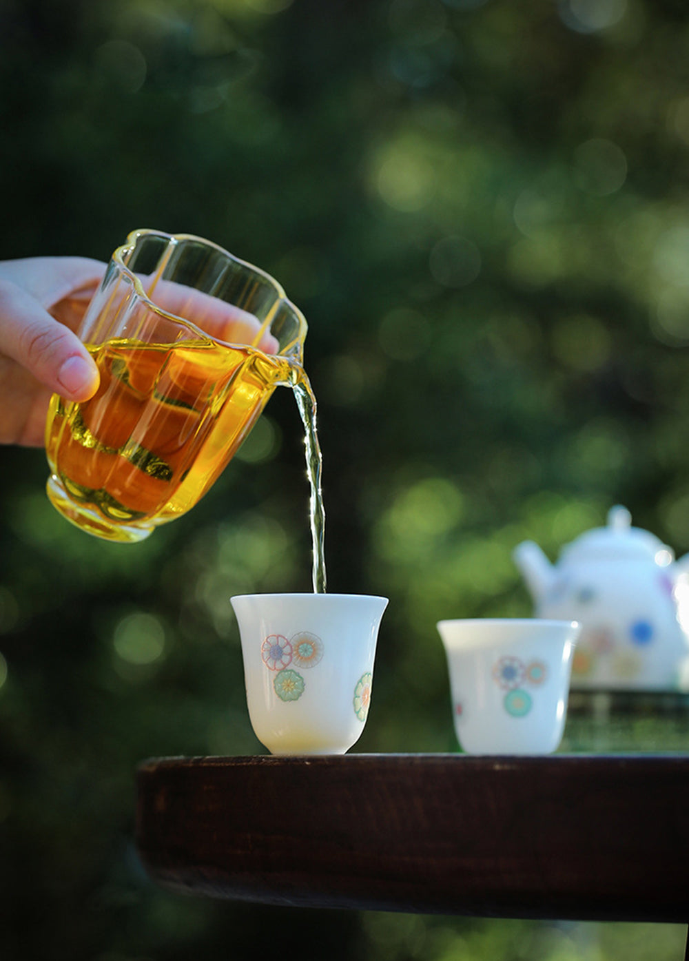 IwaiLoft 白玉 茶杯 茶托セット 花柄 湯のみ 湯呑み お茶 カップ コップ 来客用 お茶用品 ティーウェア 中国茶器 台湾茶器 贈 – 茶器・コーヒー用品を選ぶ  - IwaiLoft