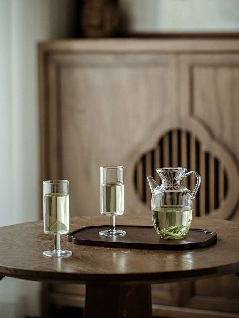 IwaiLoft 美しい脚付グラス ゴブレット 耐熱ガラス ワイングラス ブランデーグラス シャンパングラス ティーカップ ティーグラス カ –  茶器・コーヒー用品を選ぶ - IwaiLoft